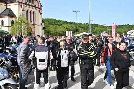 Vseslovenski blagoslov motoristov in motorjev v Mirni Peci 21042025 (13)